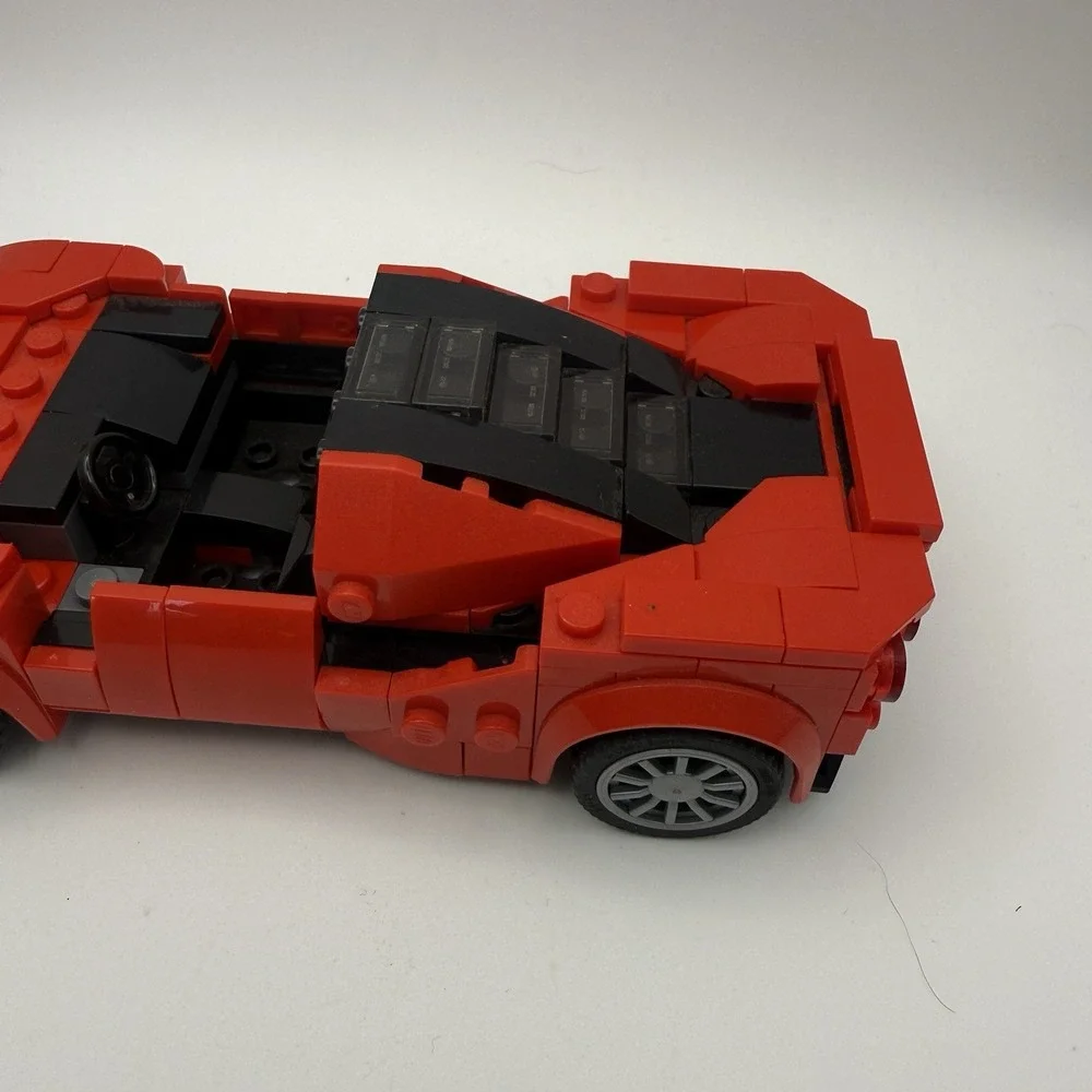 LEGO Speed Champions - Set #76895 - Ferrari F8 Tributo - INCOMPLETE
